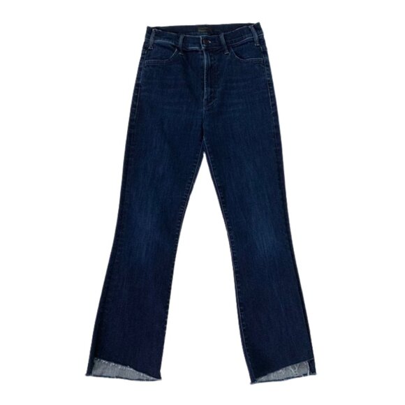 MOTHER Hustler Ankle Fray Jeans in HOWLING AT THE DISCO BALL, SIZE 25 - Picture 4 of 13